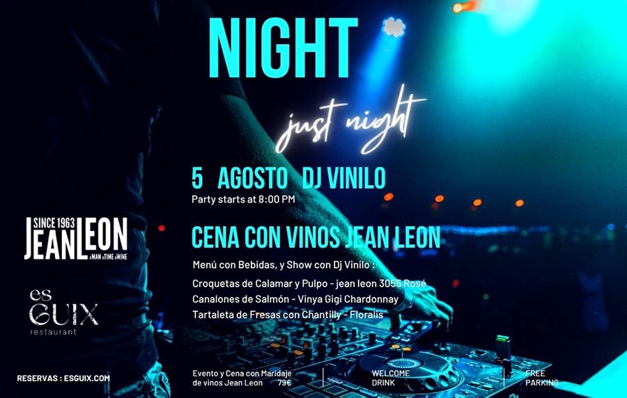 Dark Blue Night Club Party